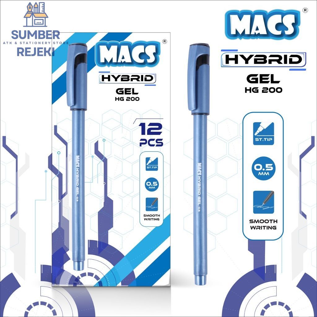 Bulpen Macs Hybrid HG-200 / Pulpen 1 Pack