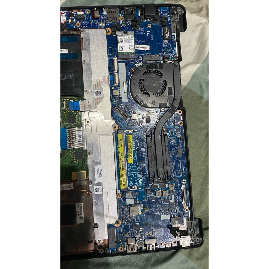 motherboard mobo Dell Latitude 7280 Rusak