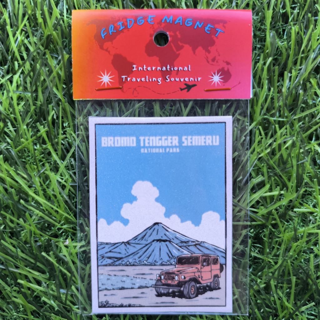Magnet Tempelan Kulkas Bromo Souvenir Oleh-Oleh Bromo