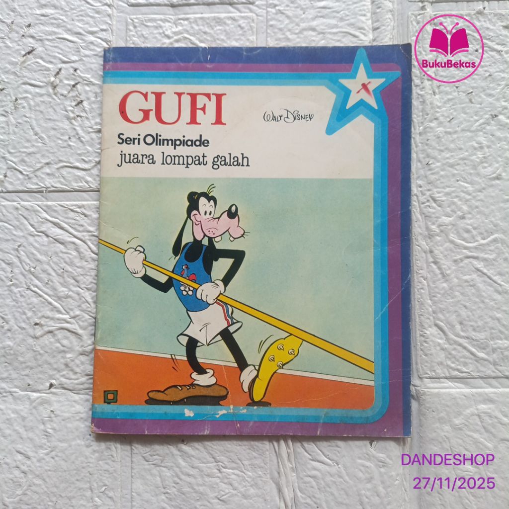 Gufi Seri Olimpiade Juara Lompat Galah - Buku Cerita Anak Bekas Preloved