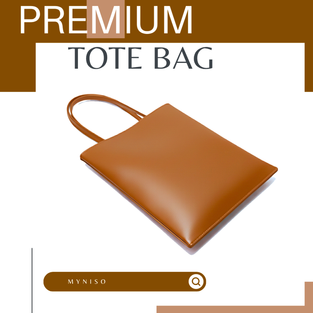 TOTE BAG KULIT POLOS MINISO