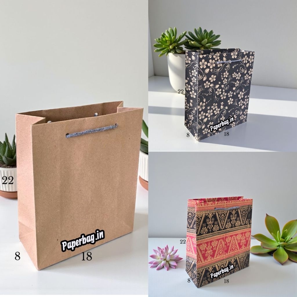Paper Bag Motif Uk R5 Kecil Uk 18x22 Roma Teh Pucuk