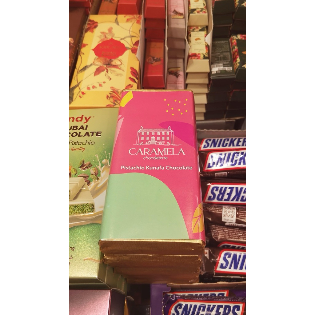 COKLAT DUBAI ORI CARAMELA MADINAH COKLAT ORI MADINAH