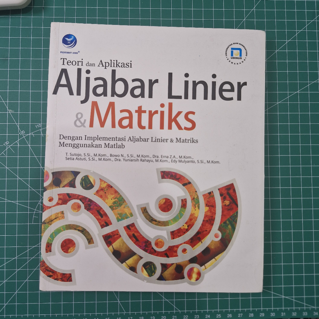 Buku Aljabar Linear dan Matriks Preloved Original