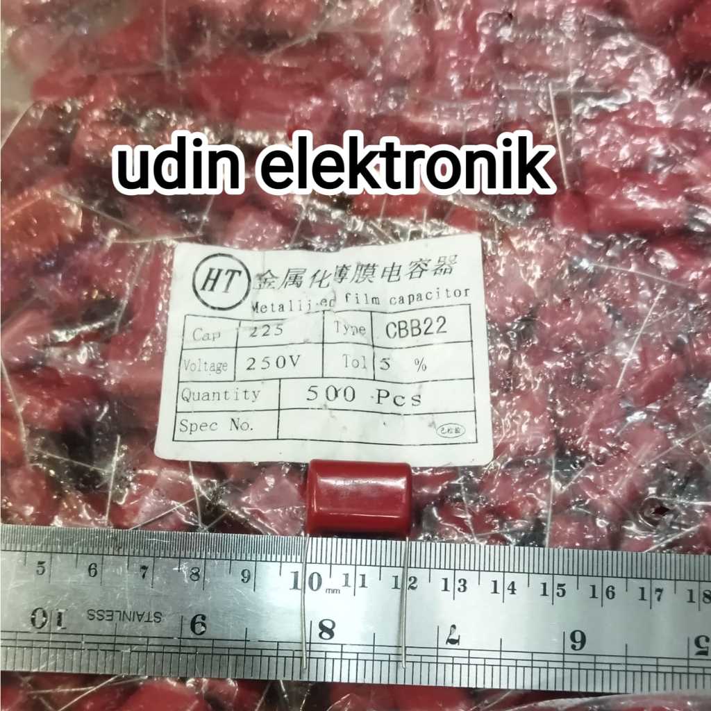 MILAR 225J 250V MYLAR 225 250V 2.2UF