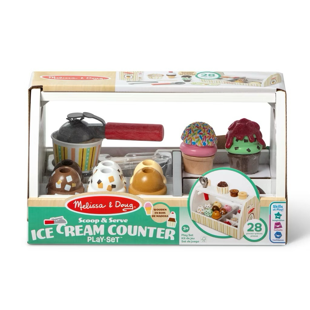 MELISSA N DOUG SALE ‼️  Preloved Ice Cream Counter Playset