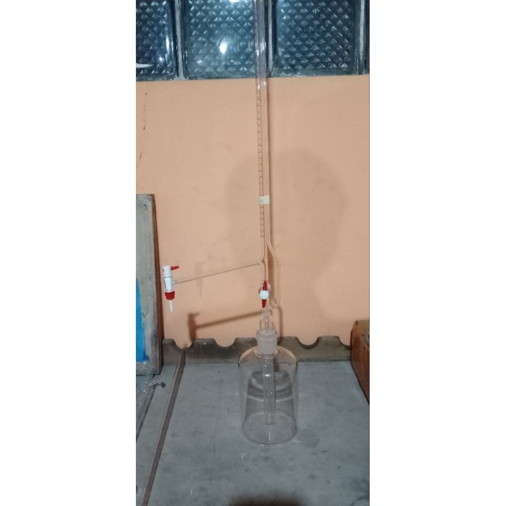 Buret Otomatis 25 ml Pyrex