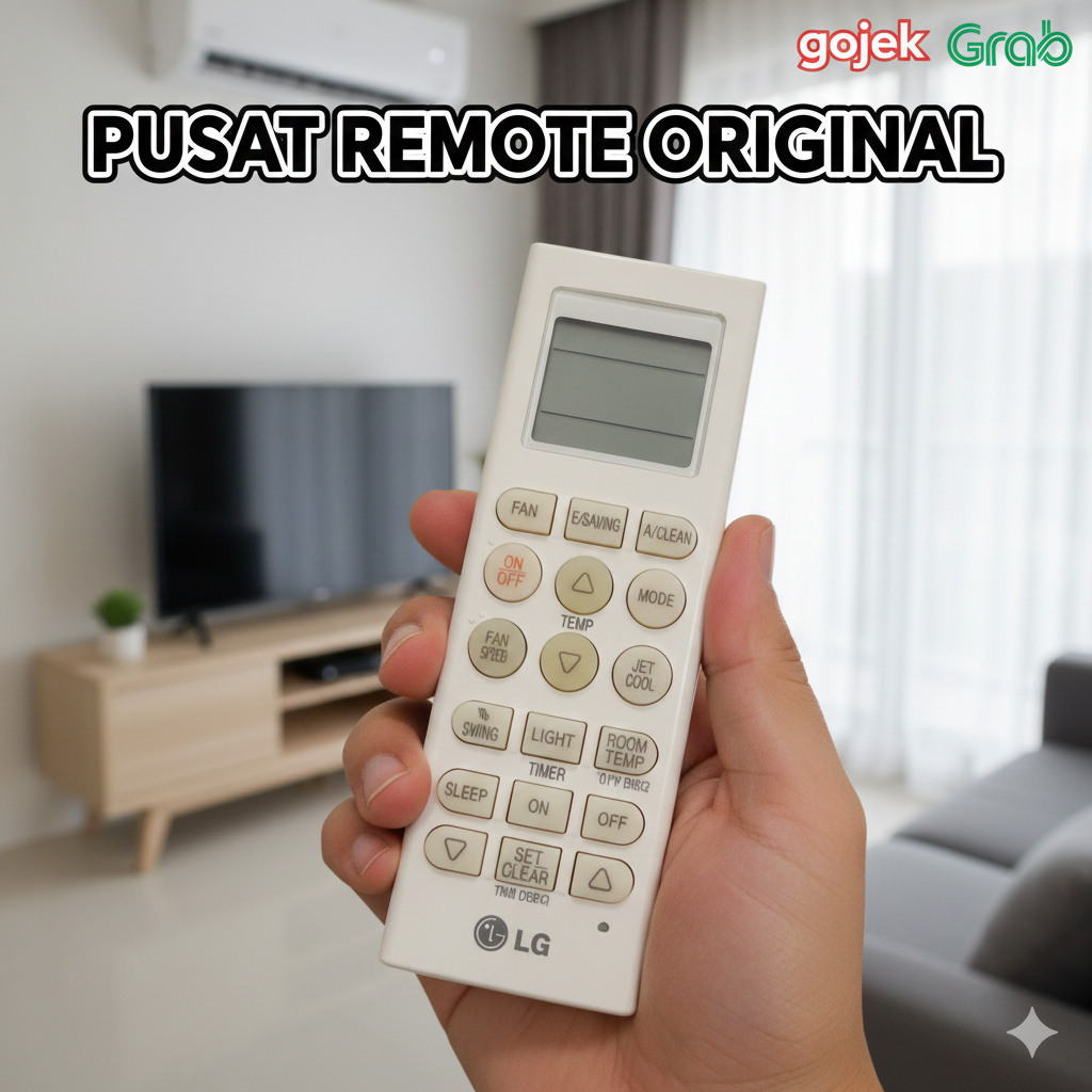 REMOTE REMOT AC LG HERCULES JETCOOL ORIGINAL ASLI BEKAS