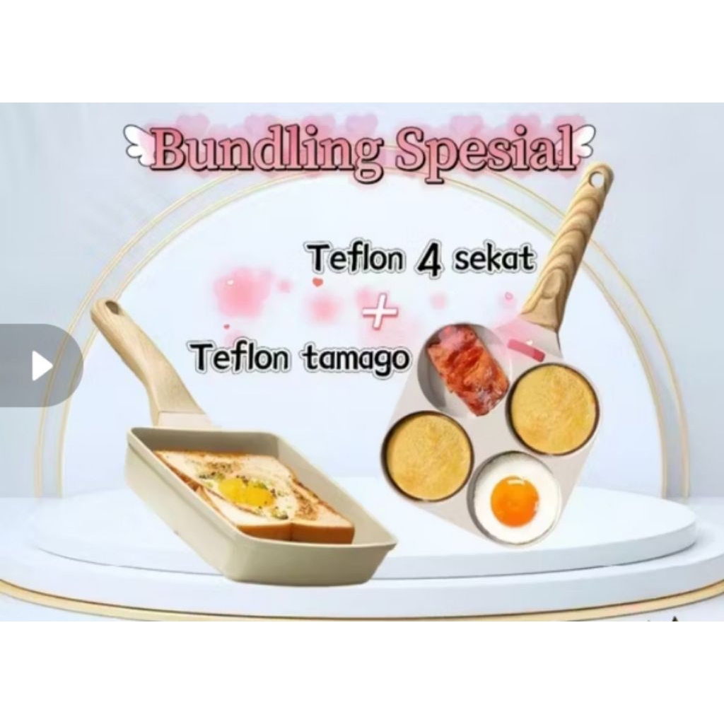 Teflon Sekat 2in1 CMC Anti Lengket