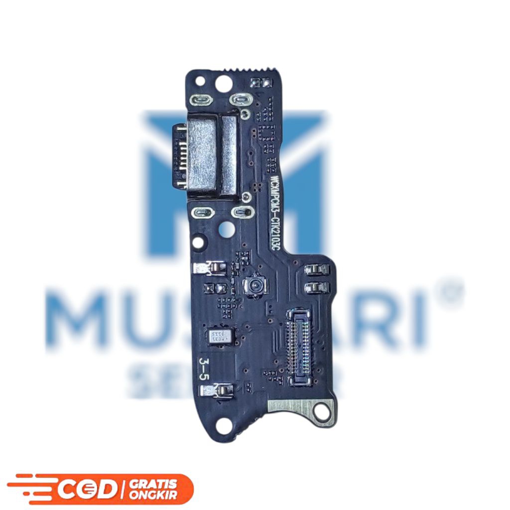FLEKSIBEL CHARGER CAS PAPAN CAS KONEKTOR HP XIOMI REDMI 9T + IC ORIGINAL