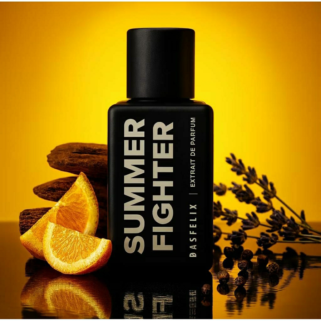 Parfum Dasfelix Summer Fighter - Extrait de Parfum Aroma Fresh Maskulin Woody | Perfume Minyak