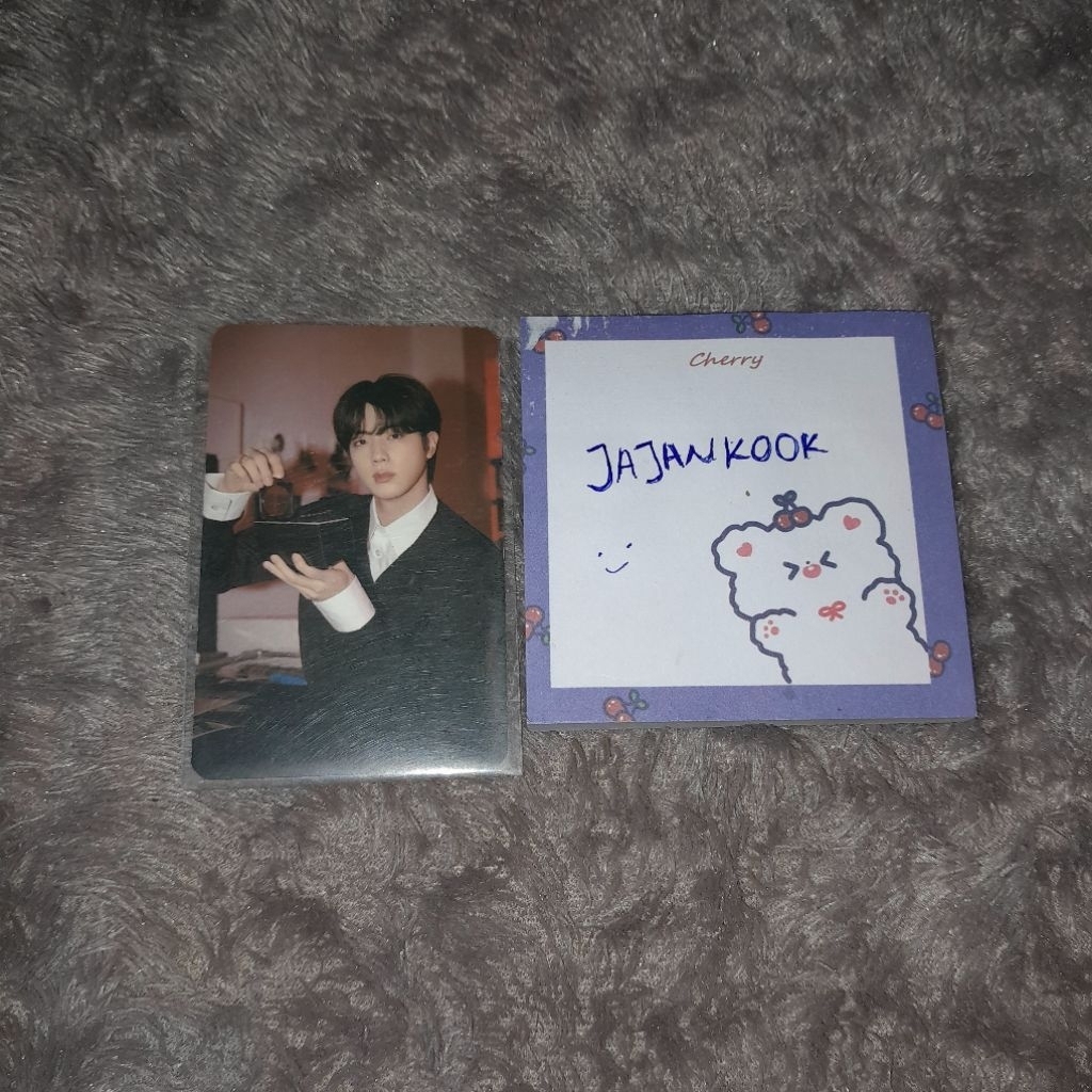 [READY STOCK] PHOTOCARD OFFICIAL LD LUCKY DRAW PWS PROOF KIM SEOKJIN JIN BTS