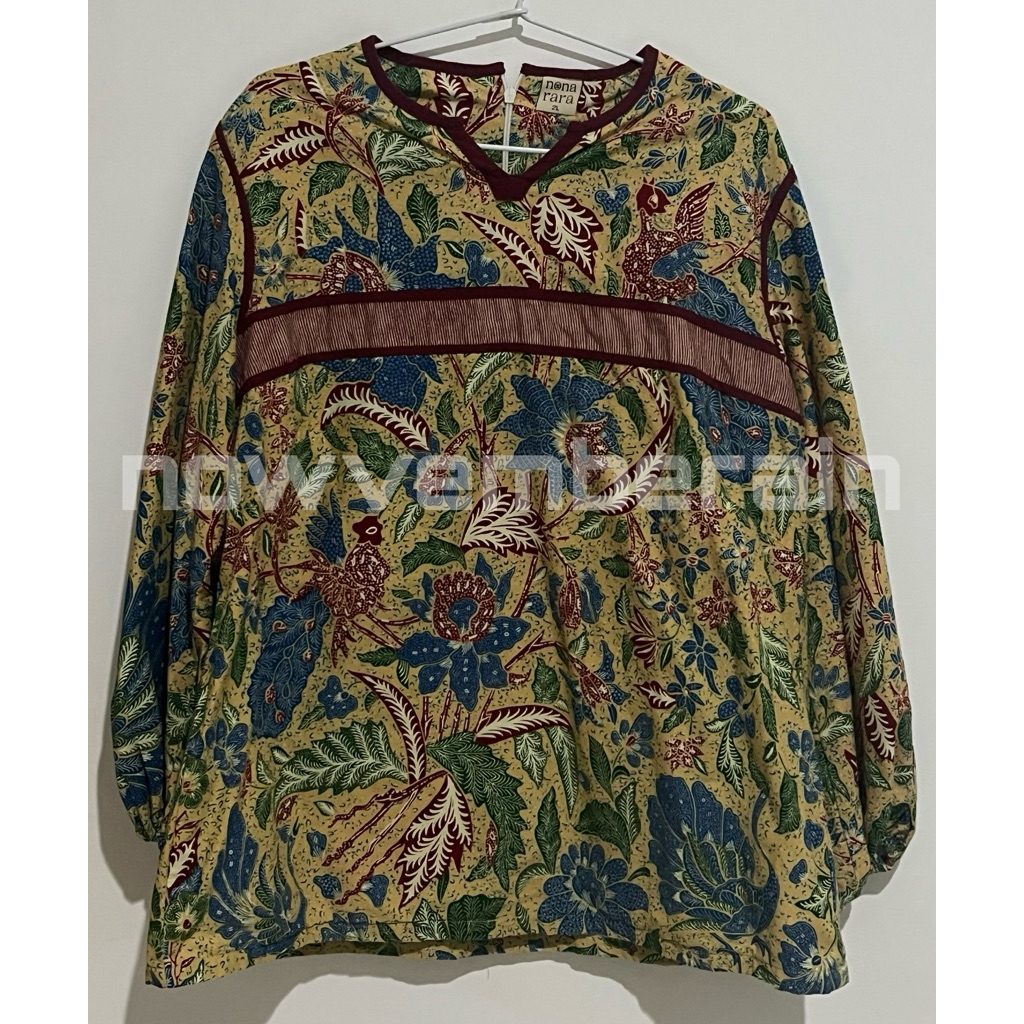 Preloved Batik Nona Rara Motif Bunga