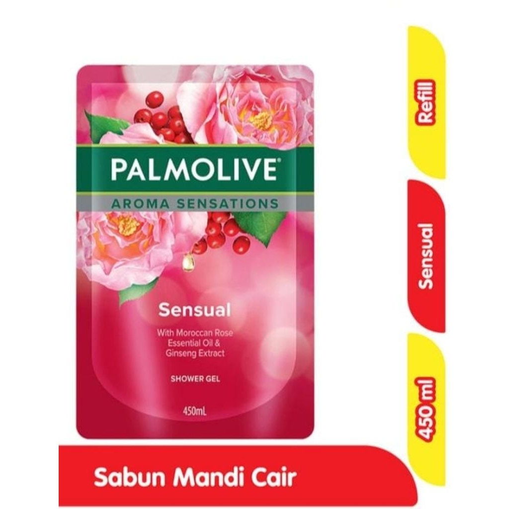 palmolive sabun mandi cair bodywash 450ml