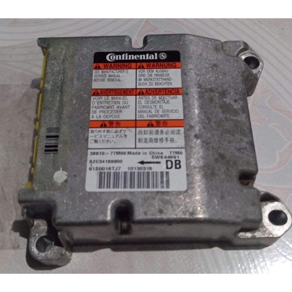 modul SRS airbag i aktif Suzuki Ertiga 38910-77M00 DB