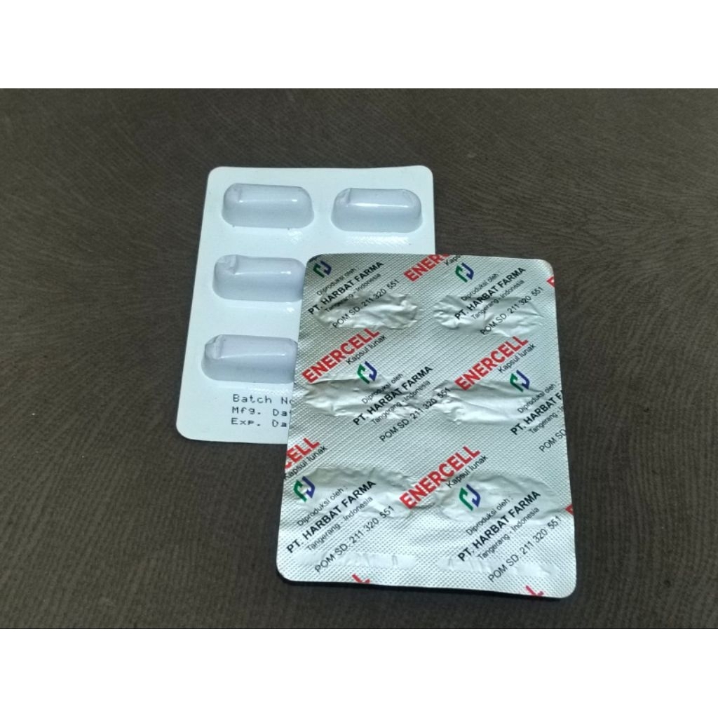 enercell strip isi 6 kapsul