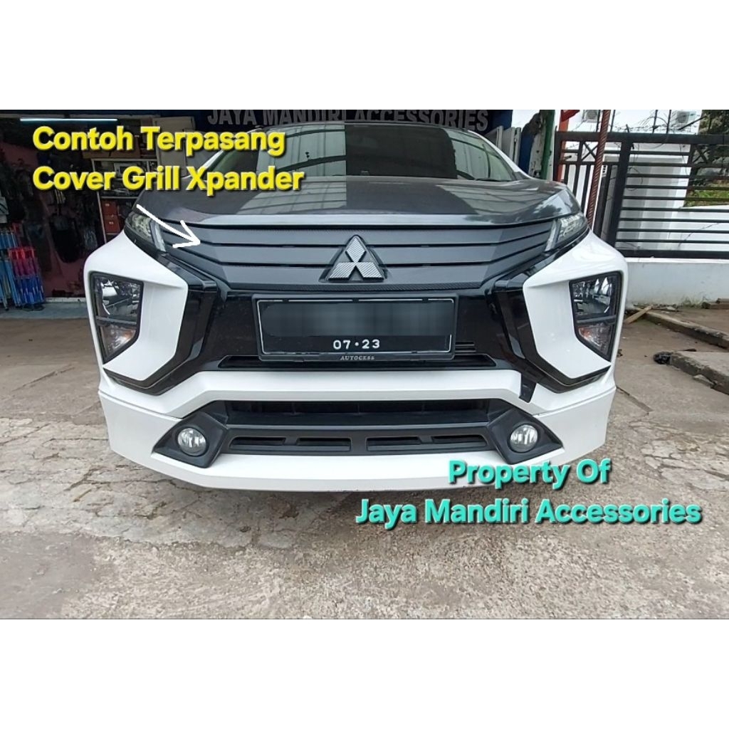 Cover Grill Depan Blacktivo Xpander Cover Grill Blacktivo Xpander