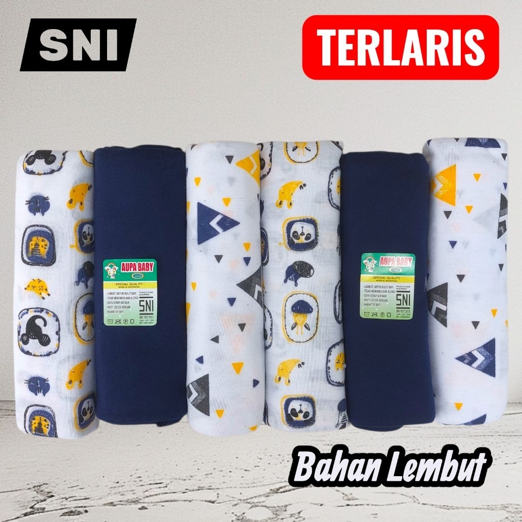Bedong bayi Bedong Polos Terlaris baru lahir newborn kain selimut bedongan