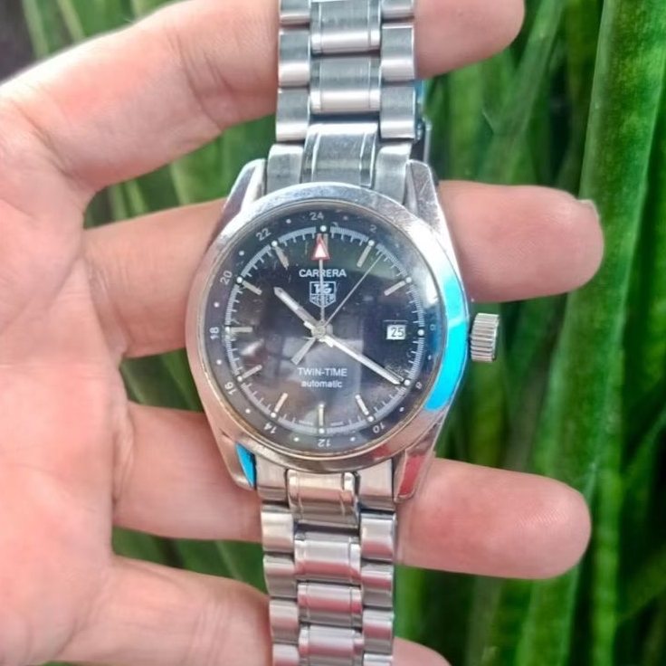 Jam Tangan TG Carrera Twin Time Automatic