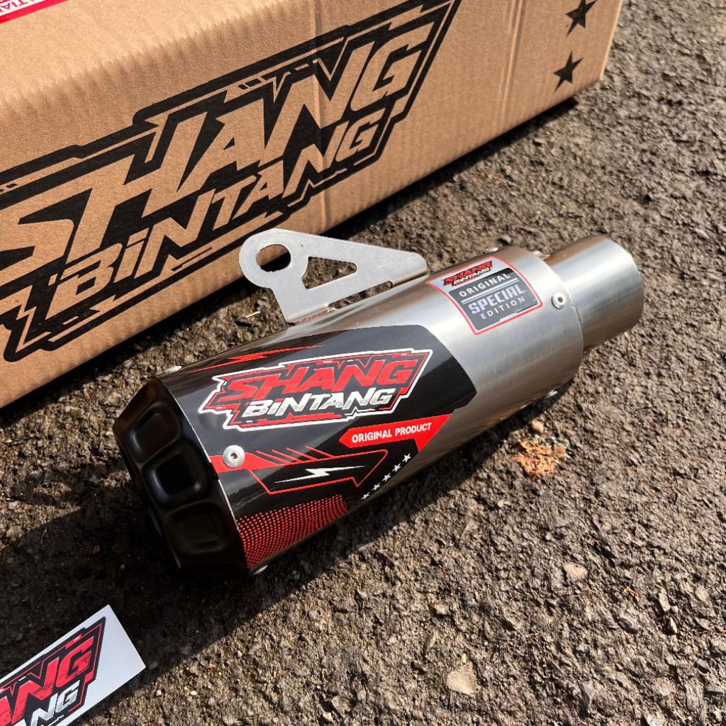Silincer Knalpot GTX/RBT In 50 Original Shang Bintang