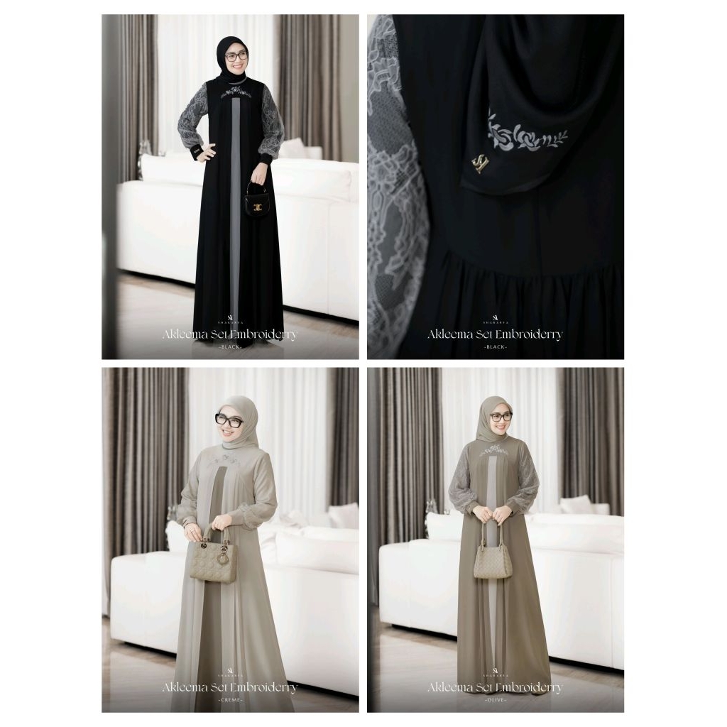 AKLEEMA SET by Shararea (Set scarf)