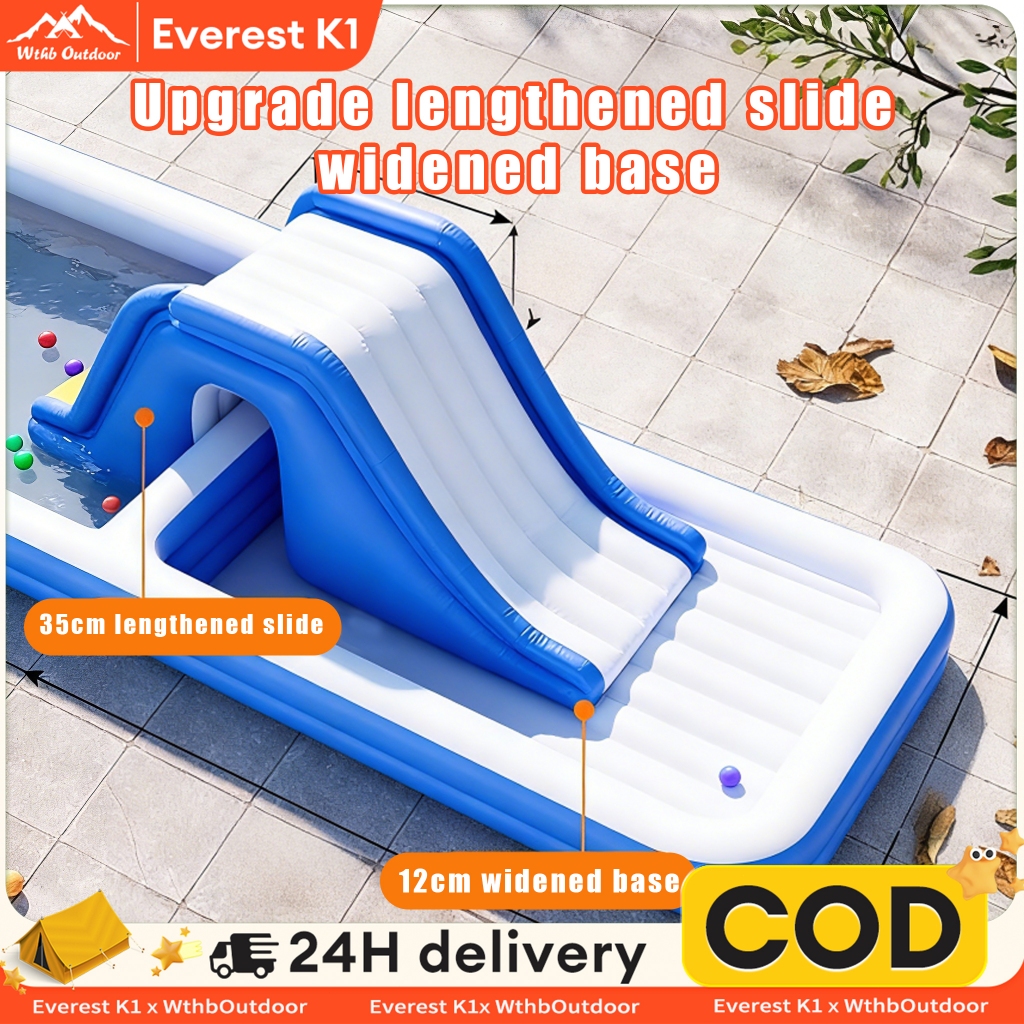 Perosotan Kolam Renang Anak Karet Jumbo Perosotan Kolam Anak Cocok Untuk