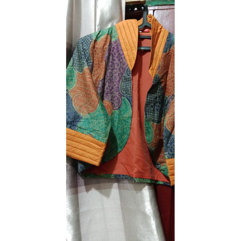 bleser wanita bahan batik