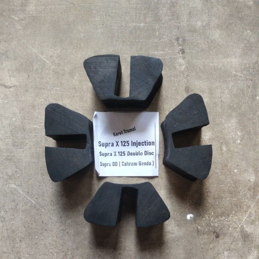 Karet Tromol Supra X 125 injeksi, Supra X 125 double disc