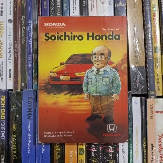 The Story Of Soichiro Honda By Jinpachi Mouri Shinji Hikino ORIGINAL