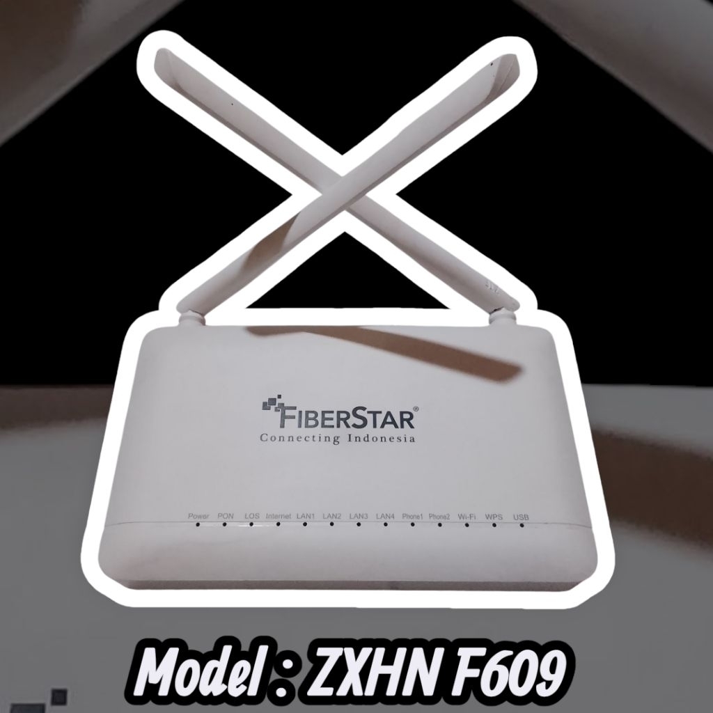 Router modem ZTE ZXHN F609 Linksys wireless-G