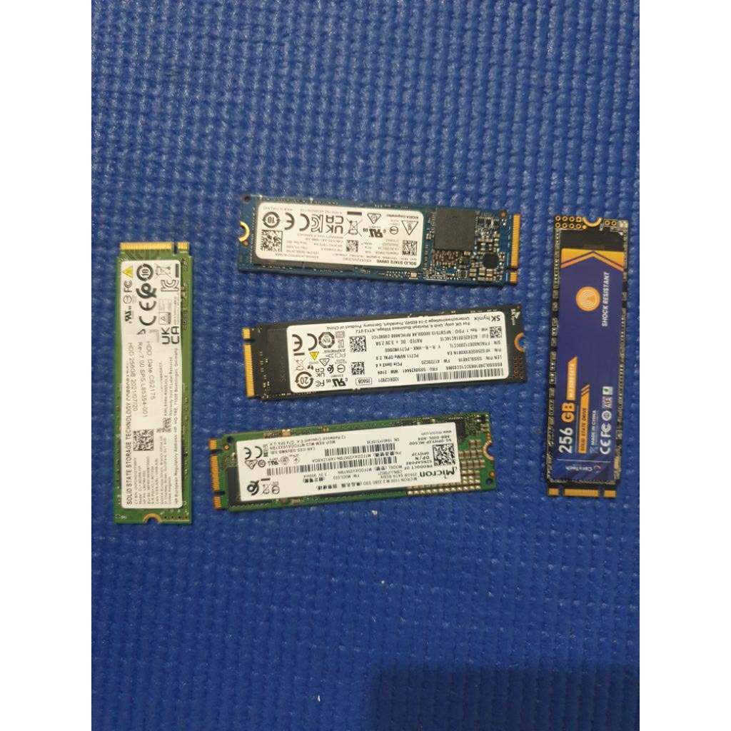 SSD NVME M.2 256 Copotan Langsung Dari Laptop