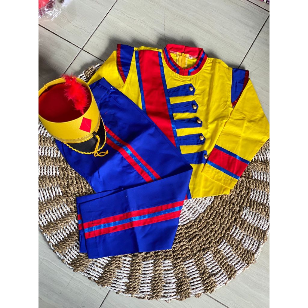 Baju Pasukan Drumband Marchingband SD/MI Terbaru