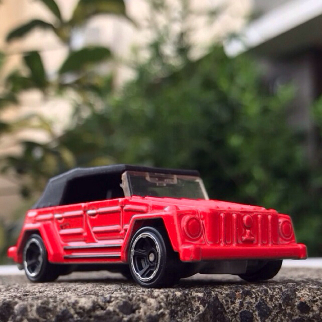 VW CAMAT HOT WHEELS VOLKSWAGEN TYPE 181 MERAH HOTWHEELS