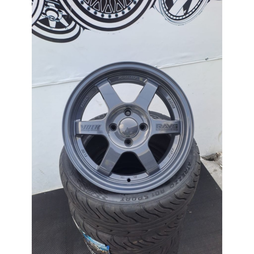 Velg Baru TE37 SL R15X6.5 et 40 pcd 4x100