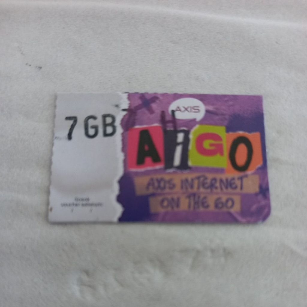 Voucer Axis 7GB 7Hari Nasional
