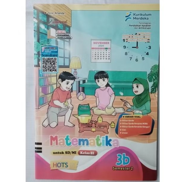 LKS SD/MI MATEMATIKA KELAS 3 SEMESTER 2 KURIKULUM MERDEKA