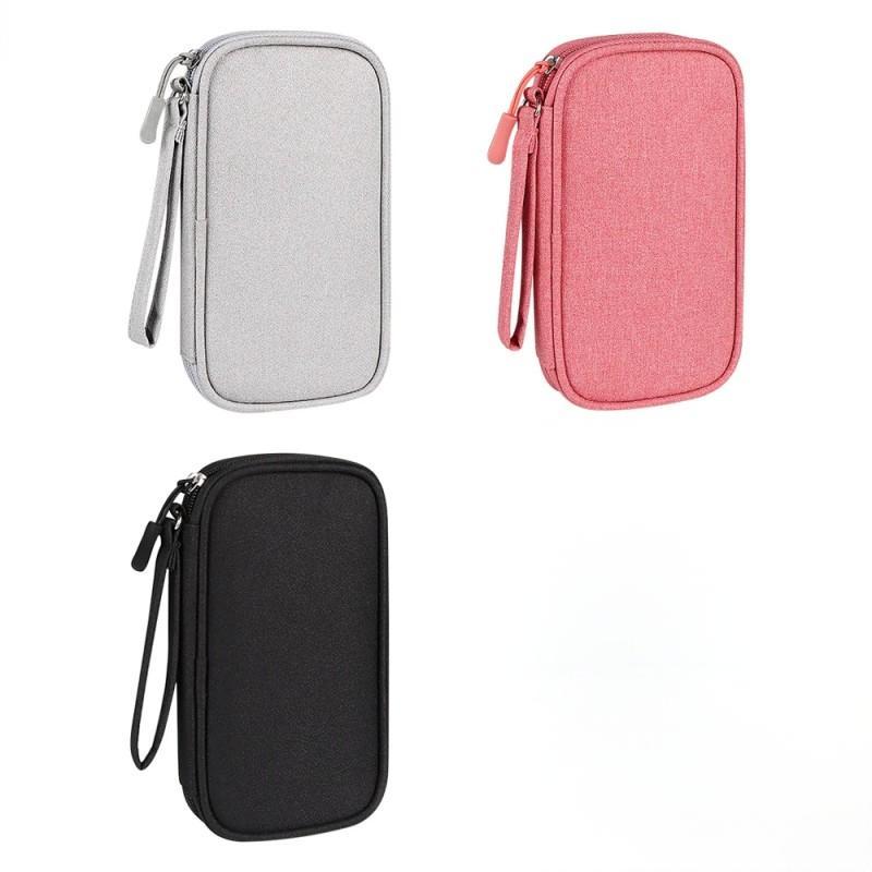 Tempat Charger Pouch Pouch Kabel Organizer Tas Powerbank Dan Handphone Kabel Pouch