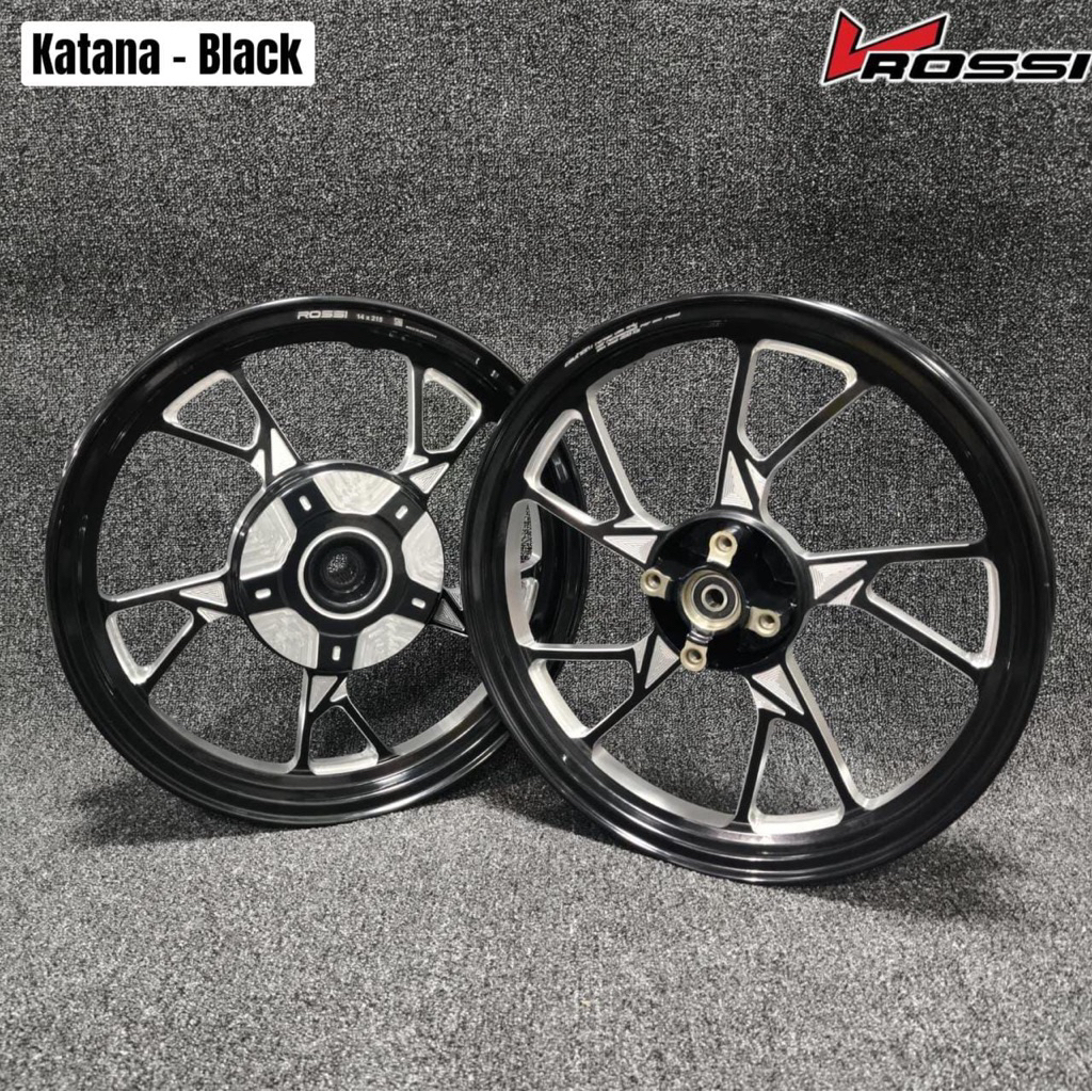 VELG RACING CNC KATANA V ROSSI BEAT VARIO MIO RING 14