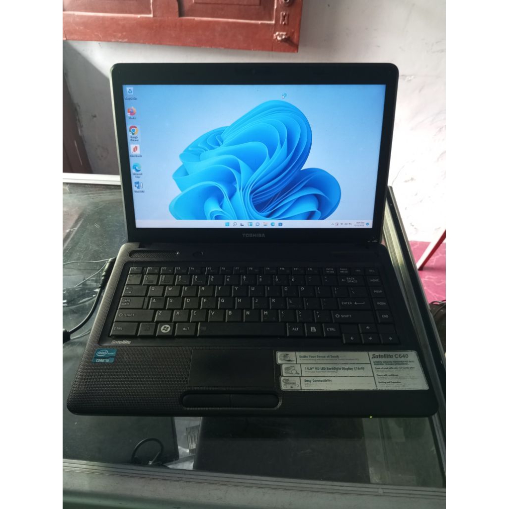 laptop toshiba c640 core i3 gen2