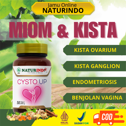 Jamu Kista dan Miom Myoma Herbal Coklat Kista Endometriosis Kista Bartholin Kista Ovarium BPOM