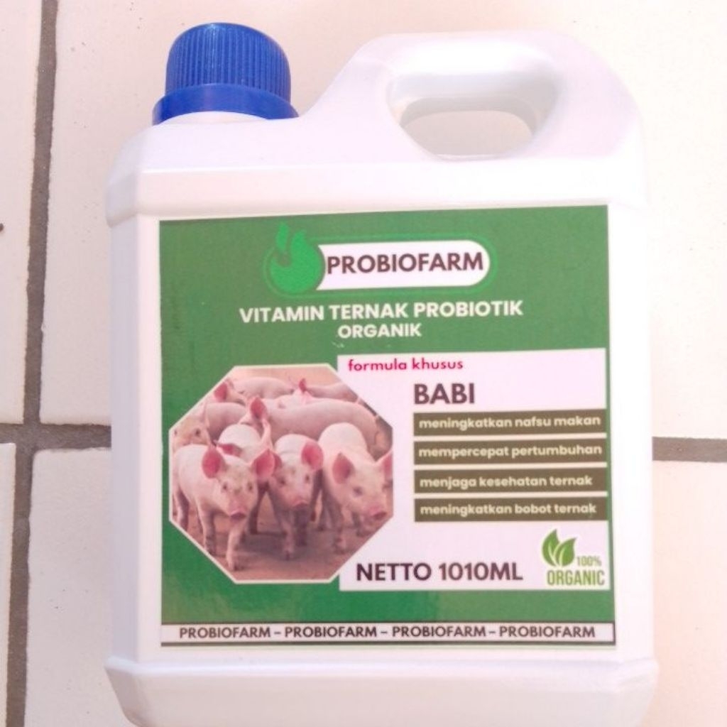 vitamin ternak probiotik khusus babi