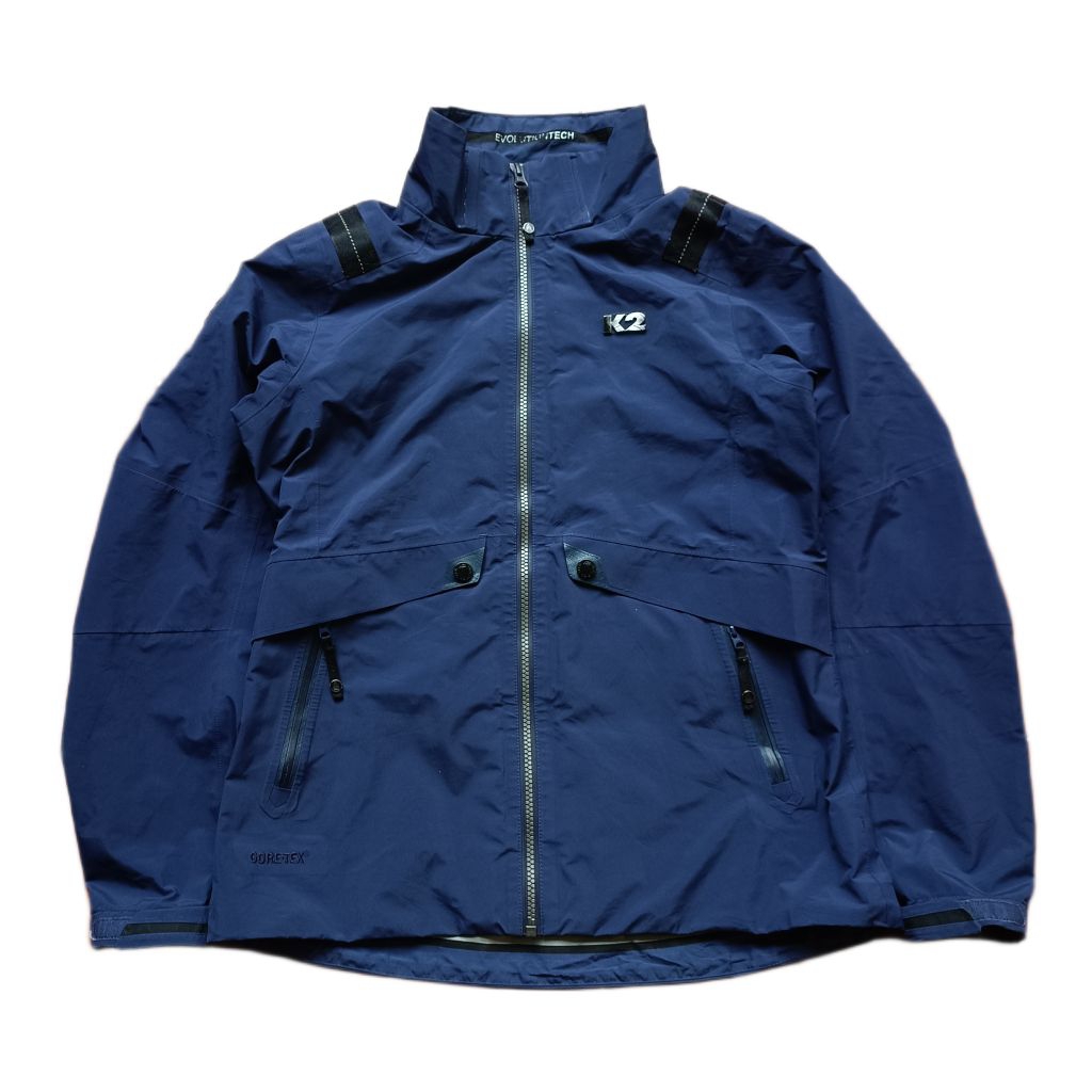 k2 goretex outdoor jacket navy M