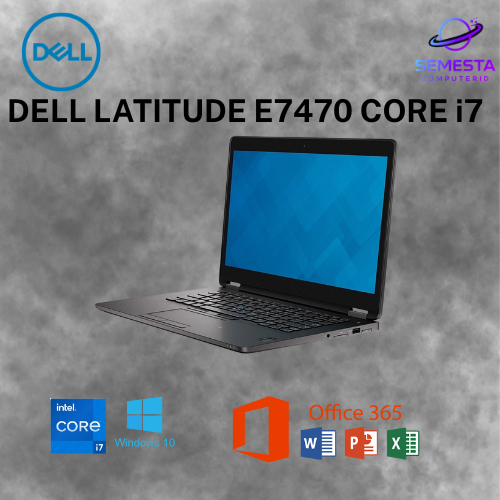 DELL LATITUDE E7470 CORE I7 GEN 6 | RAM 8GB | SSD 256GB | 14 INCH LIKE NEW