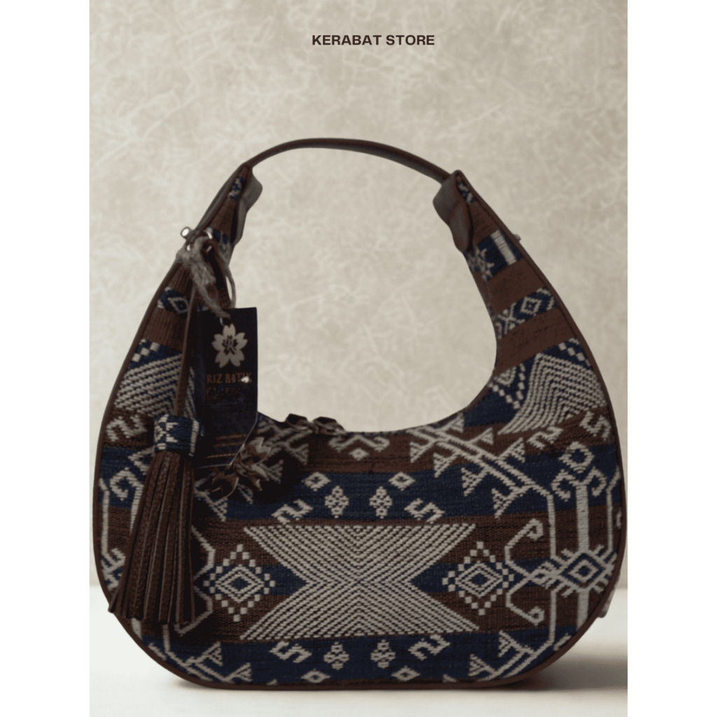 RIZ BATIK - AZZURA TAS TENUN MOTIF BATIK - TAS PREMIUM WANITA, SHOULDER BAG, HANDBAG, TAS WANITA, TA