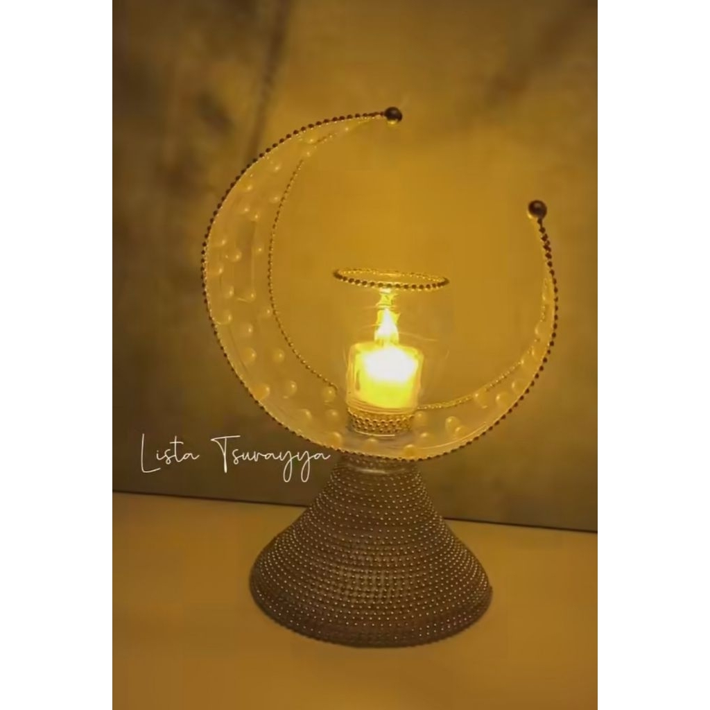 lampu tidur elektrik kerajinan tangan