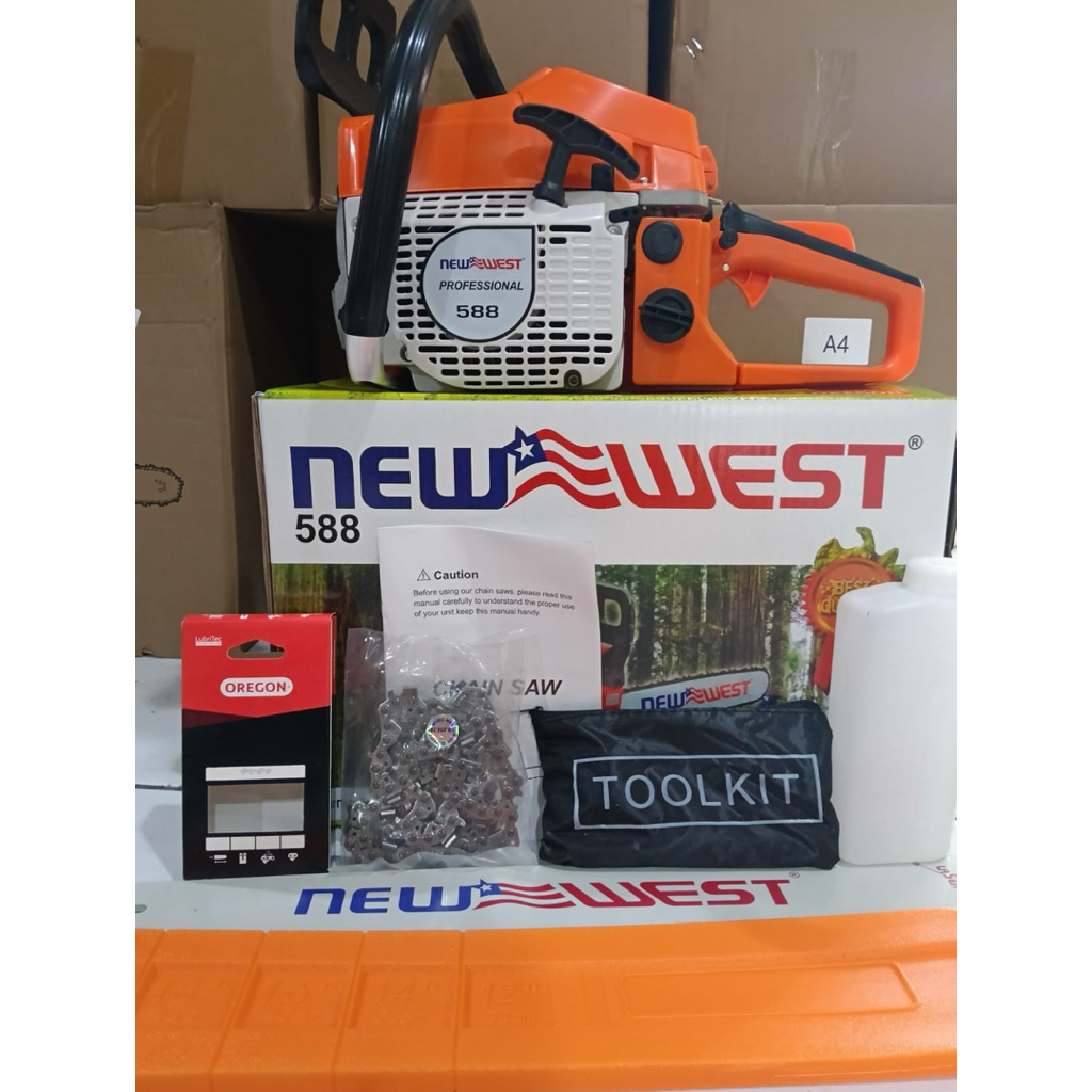 CHAINSAW 588 NEW WEST BAR 22INCH LASER BAJA ORIGINAL