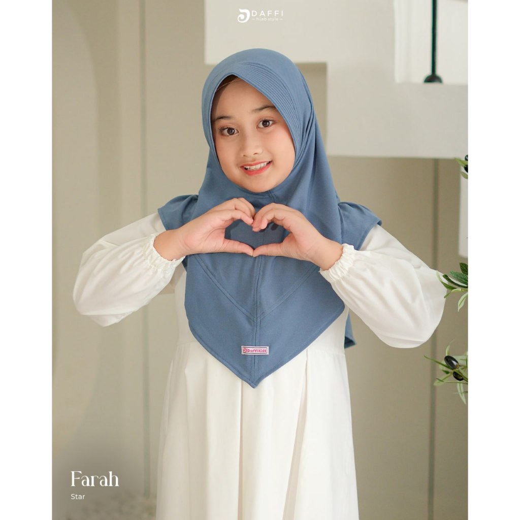 DAFFI HIJAB - BERGO ANAK FARAH KIDS DAFFI HIJAB TERBARU