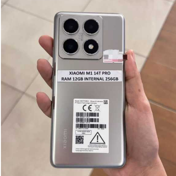 (HANDPHONE SECOND) XIAOMI MI 14T PRO (12/256) - TDK GARANSI