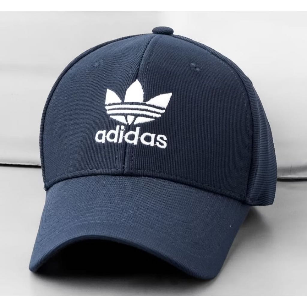 TOPI BASEBALL ADIDAS BASIC LOGO ORIGINAL NAVY GREEN CAPS / TOPI PRIA WANITA / TOPI FULL SET