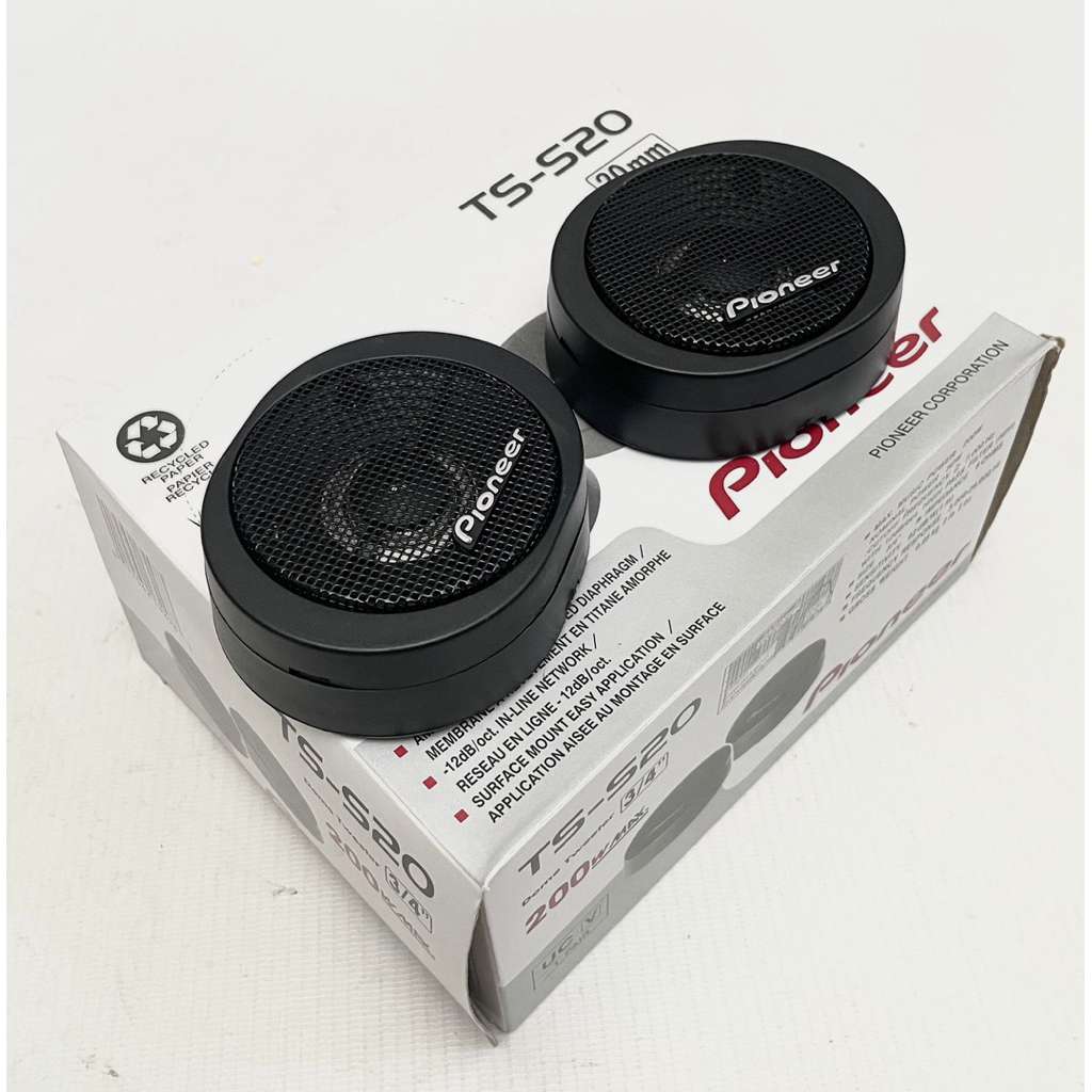 Tweeter mobil Poner TS-S20 200W max dome tweeter